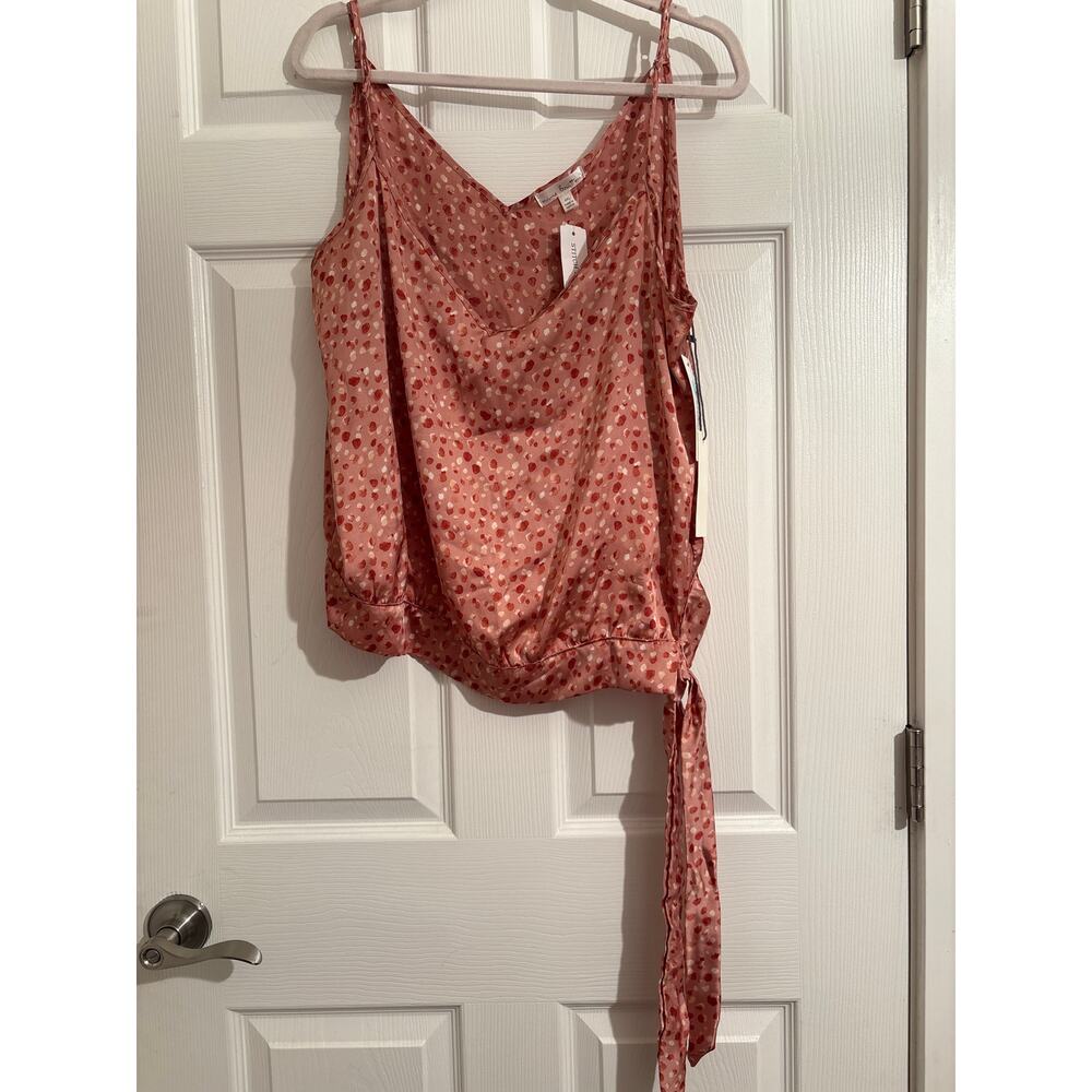 NEW Curvy Plus XXL Mauve Pink Nine Britton Crop Tank Top Blouse Stitch Fix